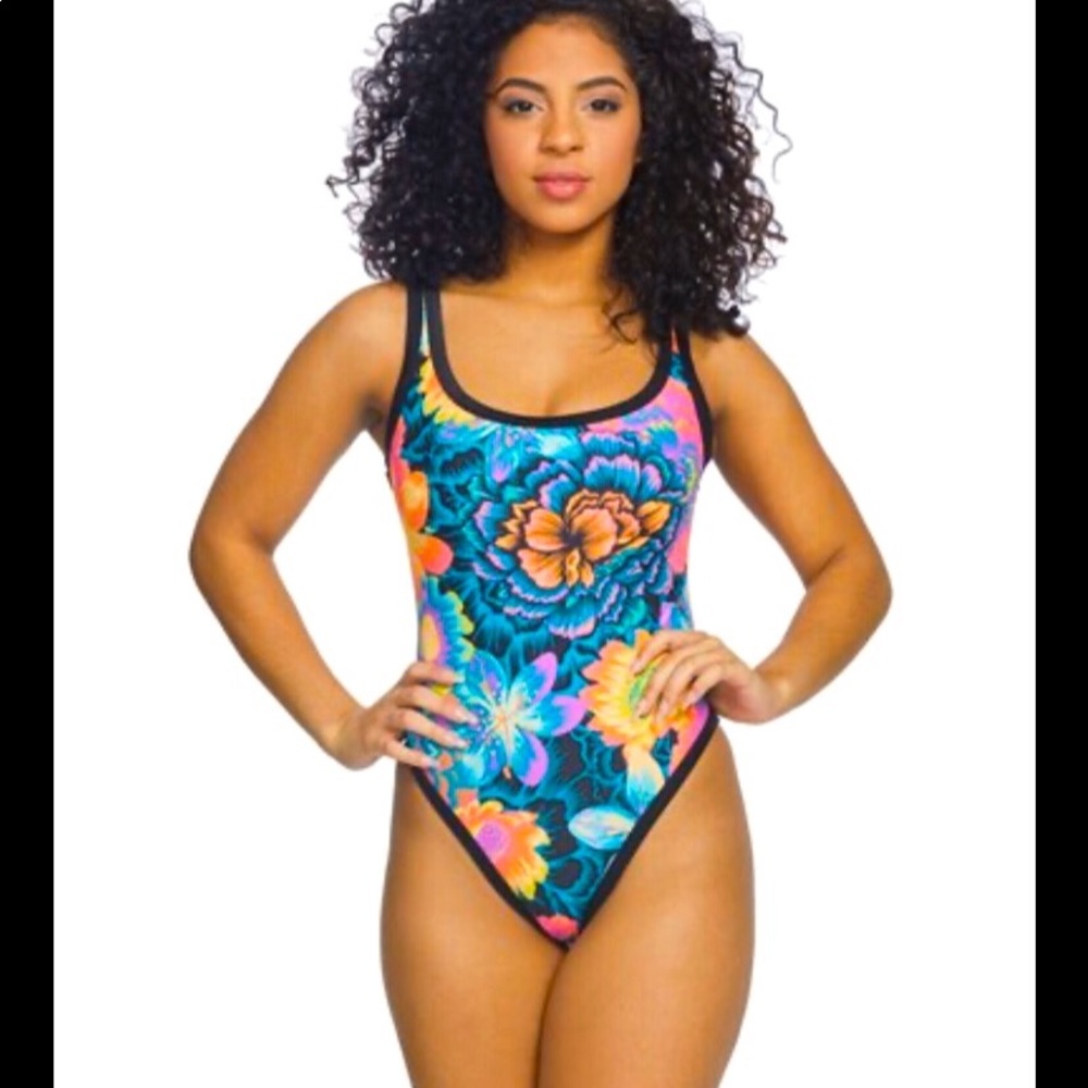 Body Glove Fleur Rocky One Piece Tank Swimsuit